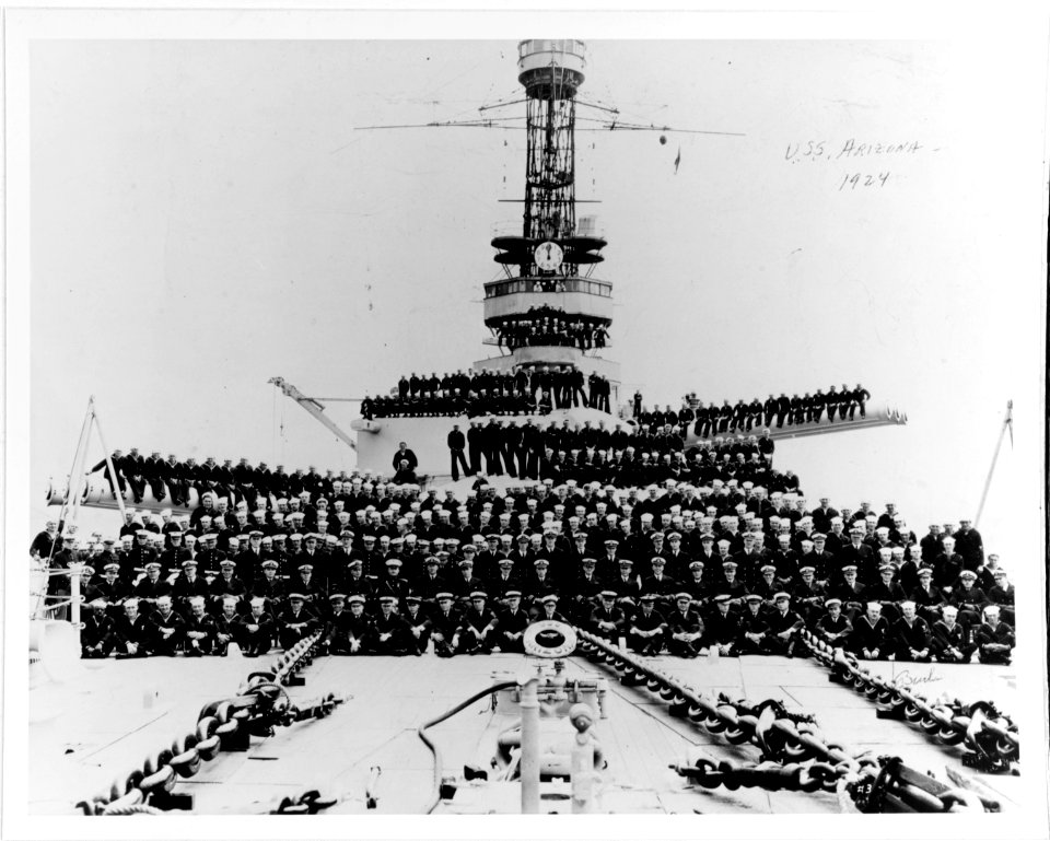 USS Arizona (BB-39) - NH 86101