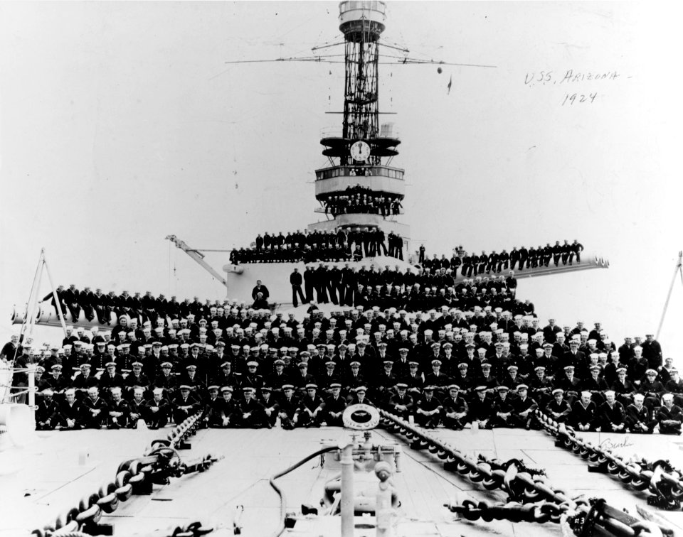 USS Arizona (BB-39) - NH 86101