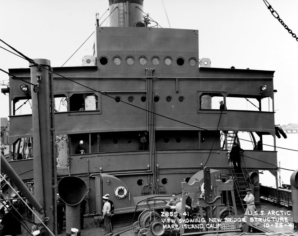 USS Arctic - 19-N-25855
