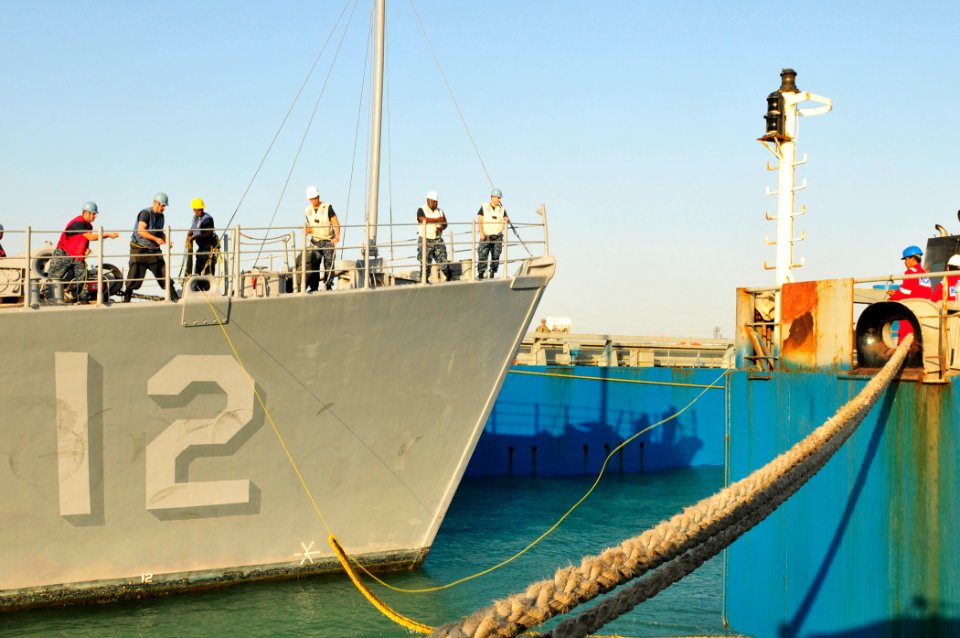 USS Ardent and USS Scout return to San Diego 131030-N-IZ292-138