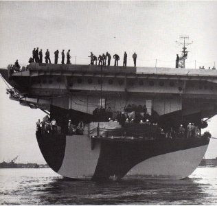 USS Anzio (CVE-57) at Pearl Harbor on on 5 October 1944 (80-G-380924)