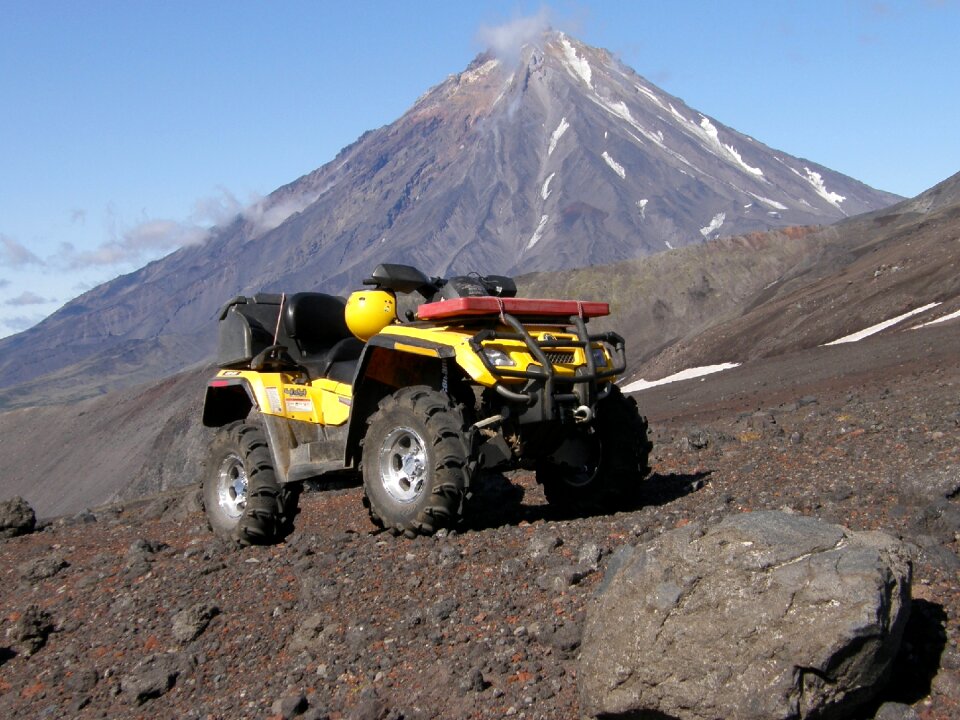 The foot atv mountains