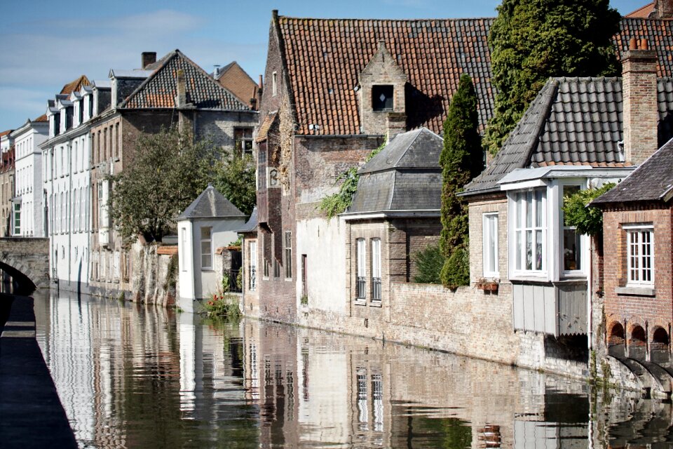 Medieval houses city