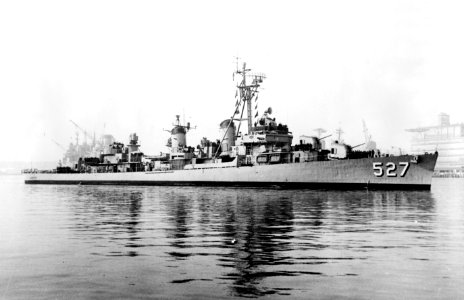 USS Ammen (DD-527) underway on 3 December 1956