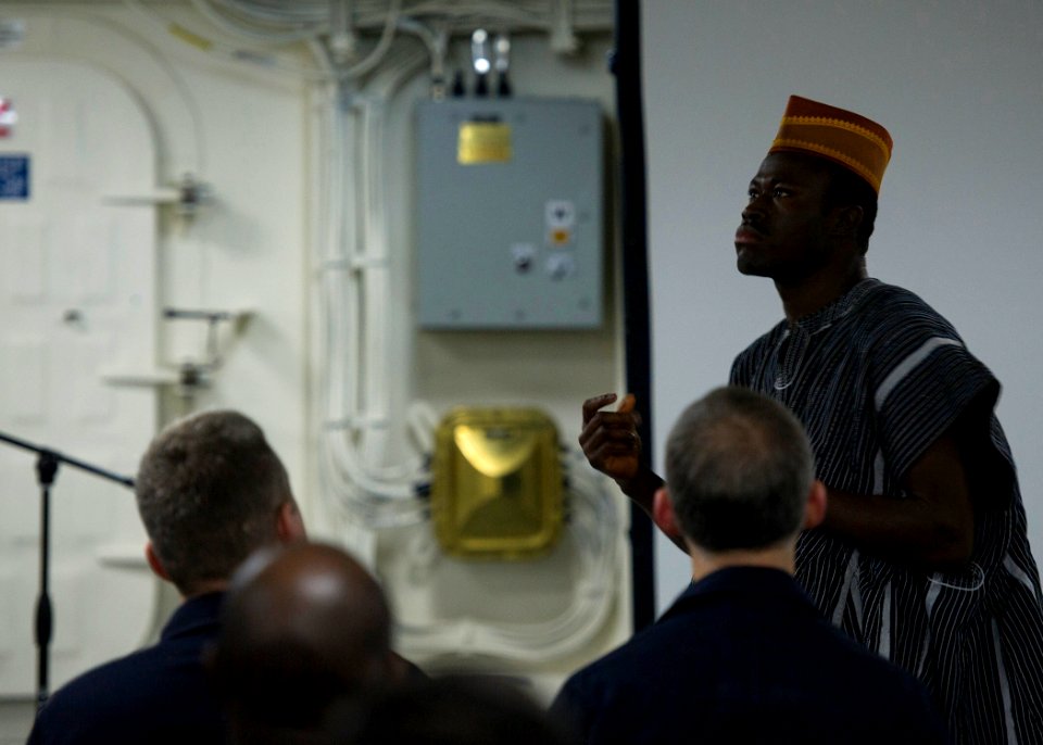 USS America’s Black History Month celebration 150225-N-FR671-038