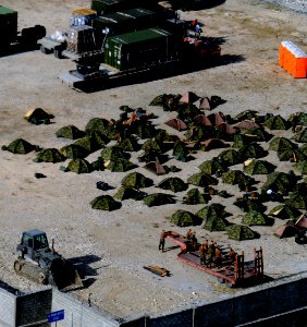 US Navy 100127-N-5214S-153 Marines live in a tent-city while providing support during Operation Unified Response