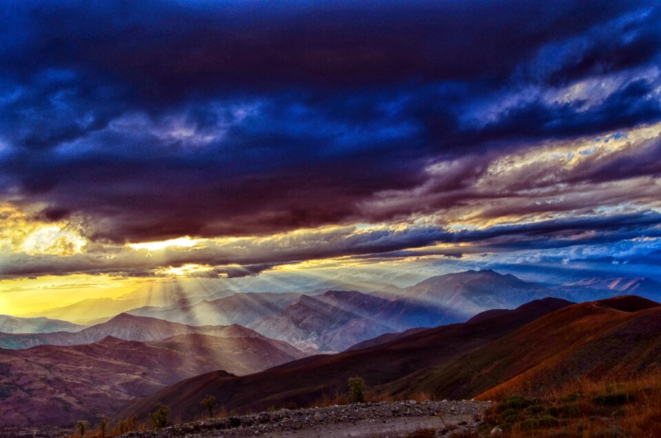 Landscapes nature grass mountain