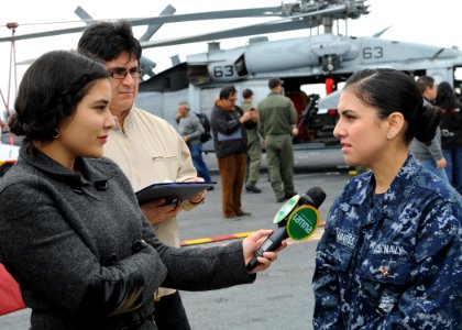 USS America press conference 140831-N-CC789-359