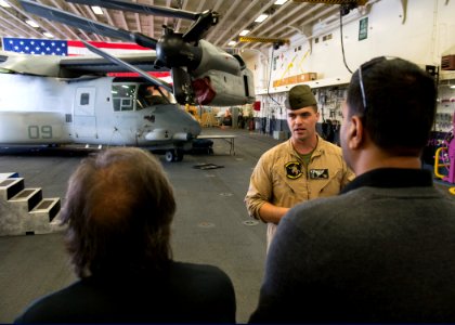 USS America tours 141009-N-FR671-072