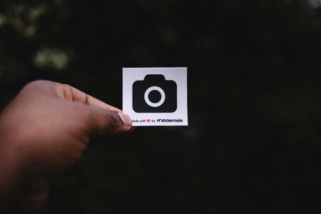 Hand logo gray logo