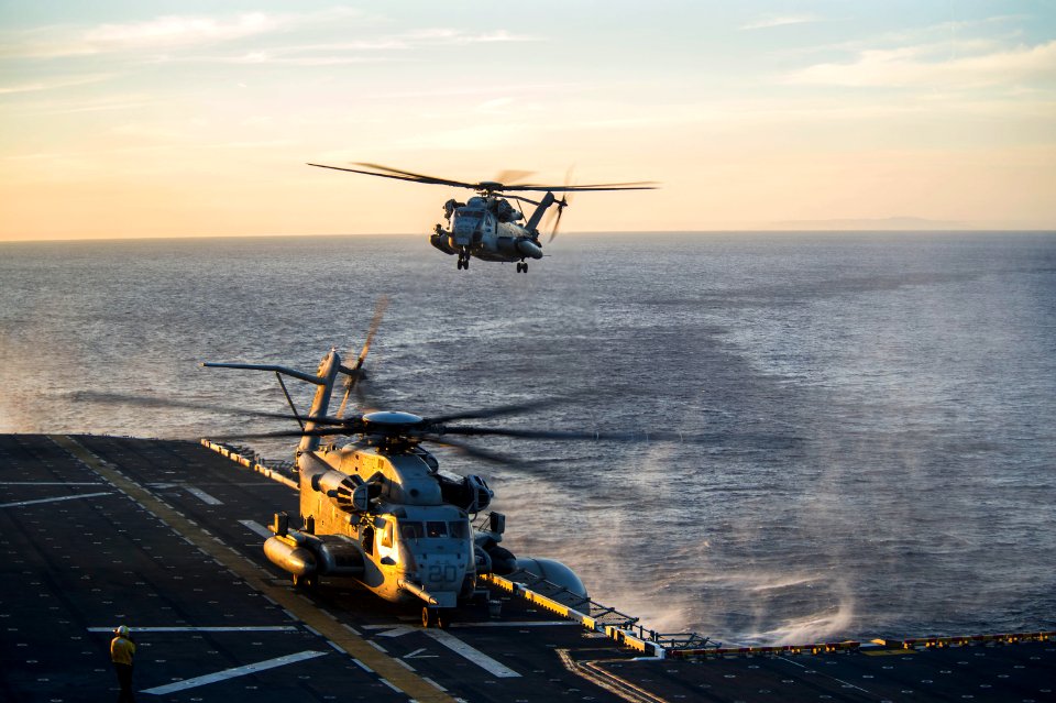 USS America operations 141003-N-MD297-084