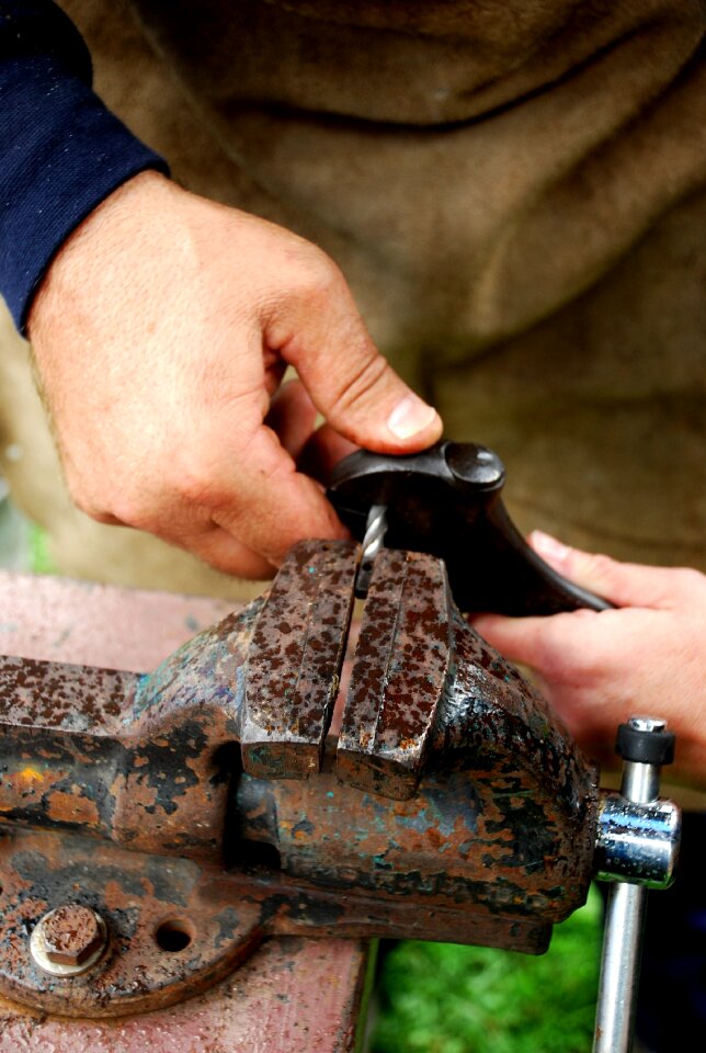 Work wrought iron oxide