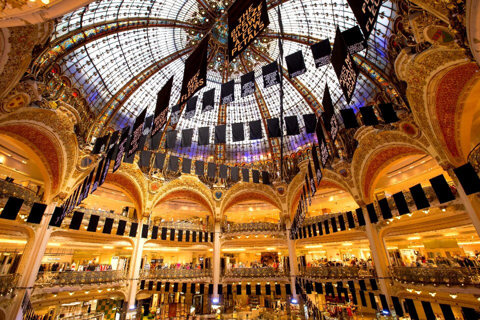 Luxury beauty shopping
