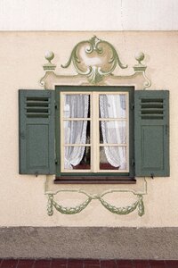 Architecture retro building