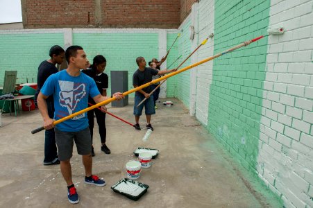 USS America conducts community relations project in Peru 140901-N-MD297-057