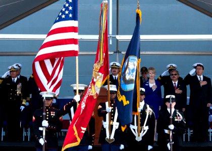 USS America commissioning 141006-N-AC979-068
