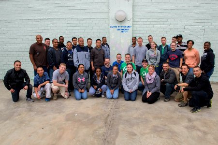 USS America conducts community relations project in Peru 140901-N-MD297-145