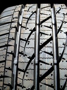 Rubber pattern tyre
