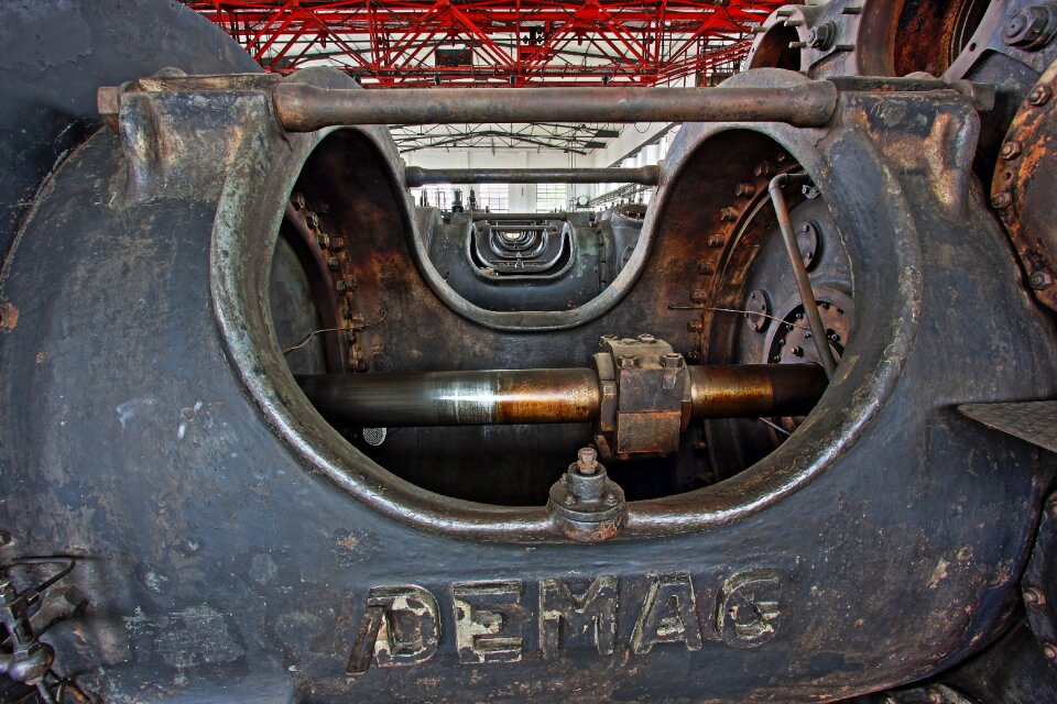 Kokerei hansa connecting rod steam