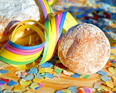 Baked goods carnival sweet dish photo