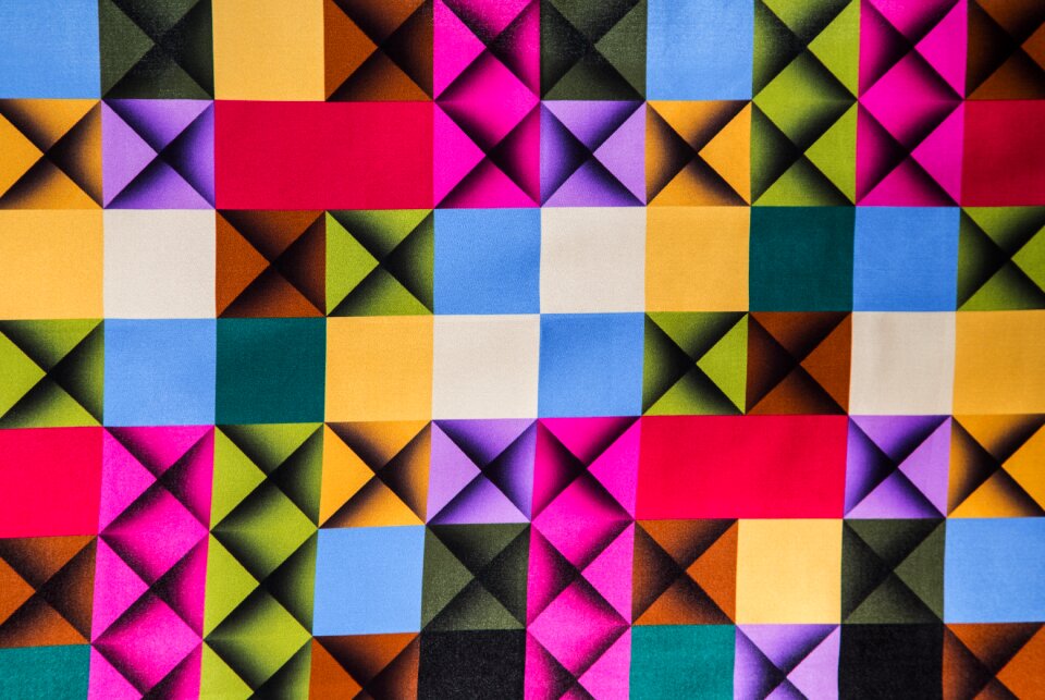 Pattern fabric detail