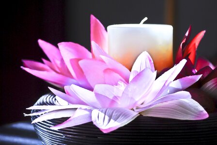 Lavender wick decoration