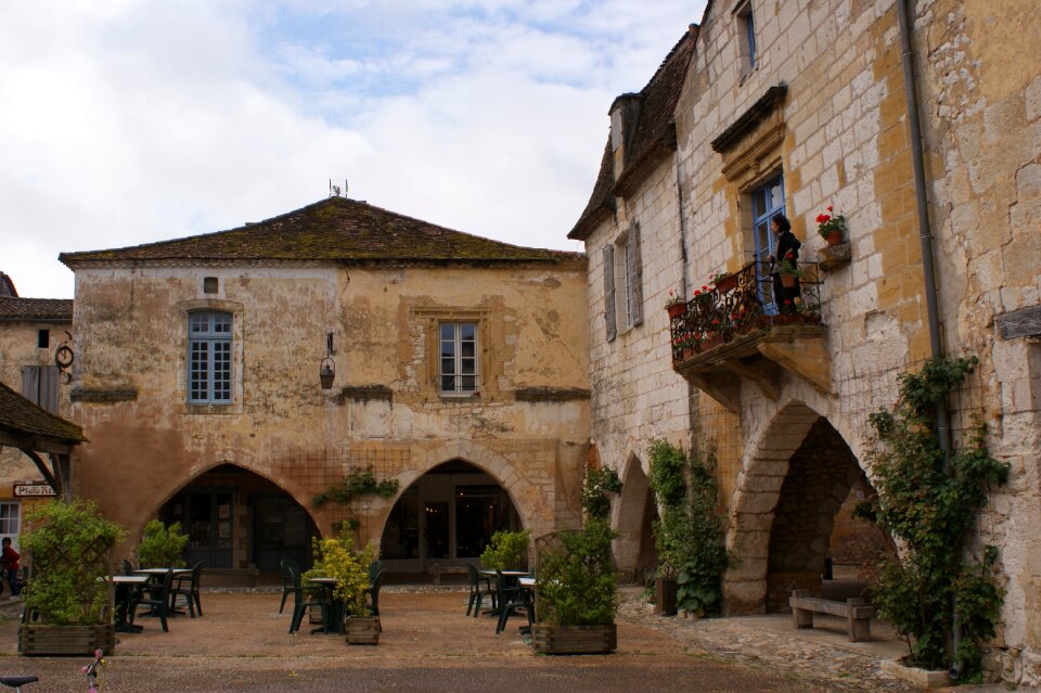 Monpazier city medieval