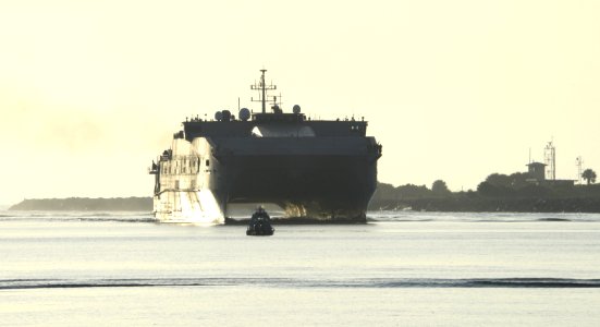 USNS Spearhead in Mayport 150707-N-WA189-022
