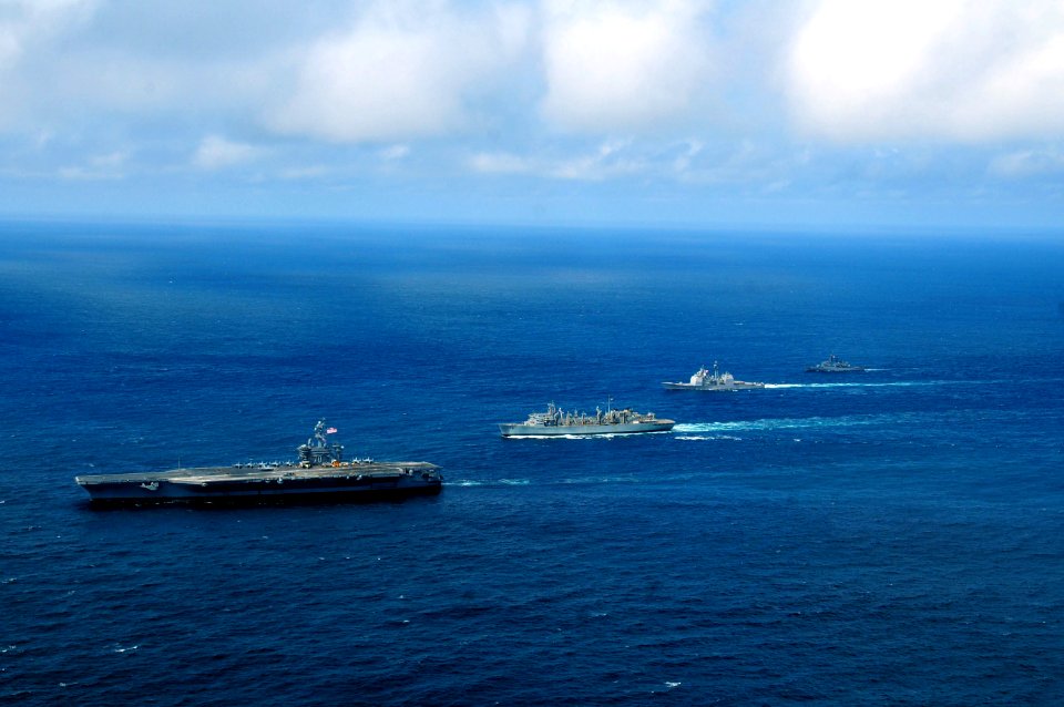 US Navy 100326-N-0808V-304 Carl Vinson is supporting Southern Seas 2010, a U.S. Southern Command-directed operation that provides U.S. and international forces the opportunity to operate in a multi-national environment