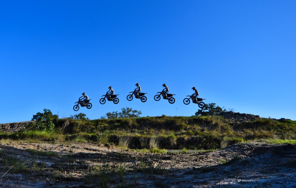 Dirt bike outdoors sport