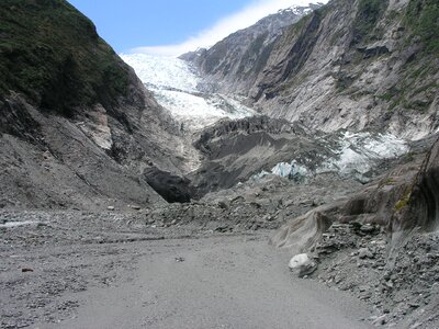 Glacier new zealand nature