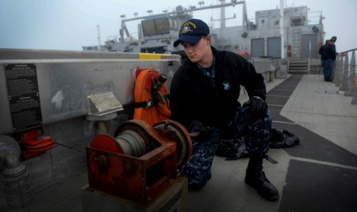 USNS Spearhead (JHSV-1) 150106-N-RB579-056