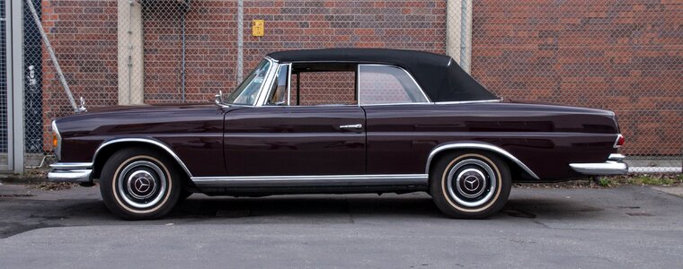Oldtimer cabriolet vehicle