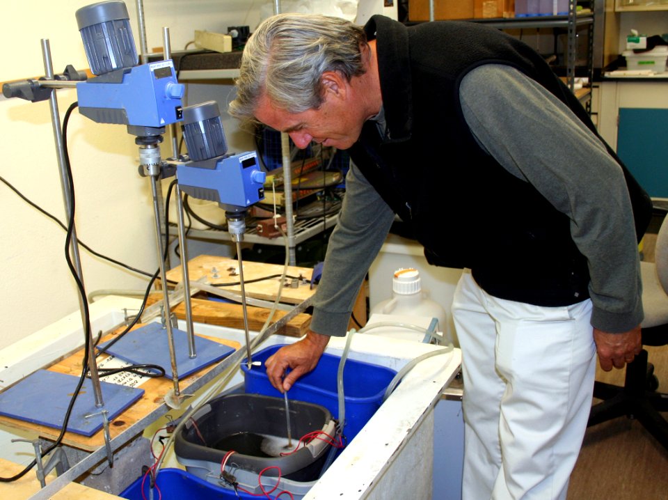 US Navy 100414-N-0000F-001 Bart Chadwick, Head of the Environmental Sciences Branch Space at the Naval Warfare Systems Center (SPAWAR)