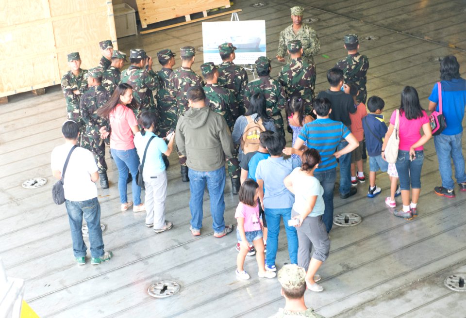 USNS Millinocket ship tours in Philippines 150808-N-MK341-089