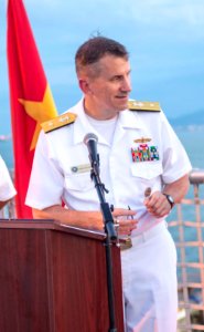 USNS Millinocket hosts reception in Vietnam during Pacific Partnership 2015 150819-N-UQ938-026