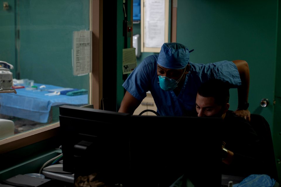 USNS Mercy Sailors Conduct an Interventional Radiology Study and Procedure on a Patient (49830095183)