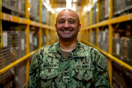 USNS Mercy Sailor Inventories Supplies (49826963206)