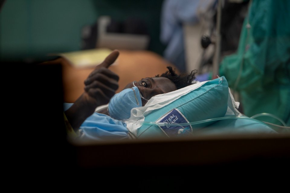 USNS Mercy Sailors Conduct an Interventional Radiology Study and Procedure on a Patient (49830627911)