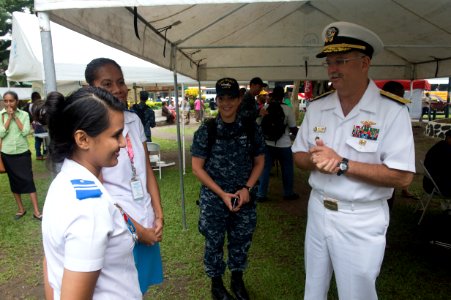 USNS Mercy conducts Community Health Engagement in Fiji during Pacific Partnership 2015 150609-N-UQ938-036 photo