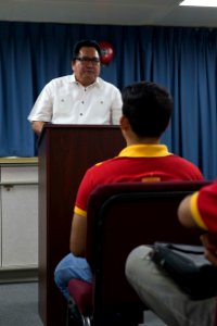 USNS Mercy holds a Women, Peace and Security meeting in the Philippines during Pacific Partnership 2015 150723-N-UQ938-086