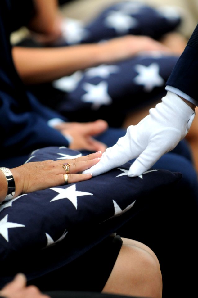 US Navy 100501-N-9818V-509 The Explosive Ordnance Disposal (EOD) 41st annual Memorial Service is held at the Kauffman EOD Training Complex to honor the men and women who lost their lives on active duty as a result of an EOD mis