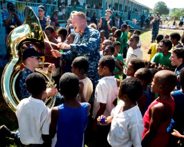 USNS Mercy conducts community health engagement in Fiji During Pacific Partnership 2015 150612-N-UQ938-008