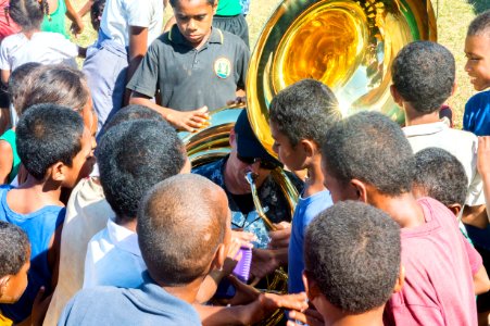 USNS Mercy conducts community health engagement in Fiji During Pacific Partnership 2015 150612-N-UQ938-032