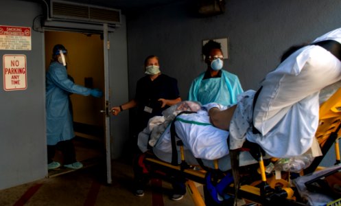 USNS Mercy Medical Support at Skilled Nursing Facility Orange County (49827351892)