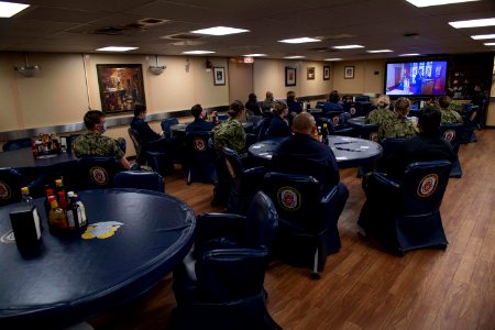 USNS Comfort (T-AH 20) observes Easter Sunday (49770864952) photo