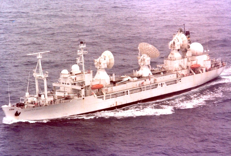 USNS General H. H. Arnold (T-AGM-9) side