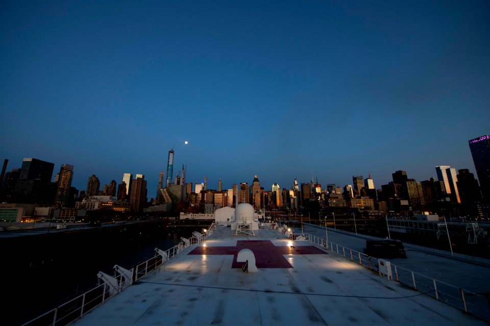 USNS Comfort Moored in New York City (49770049938)