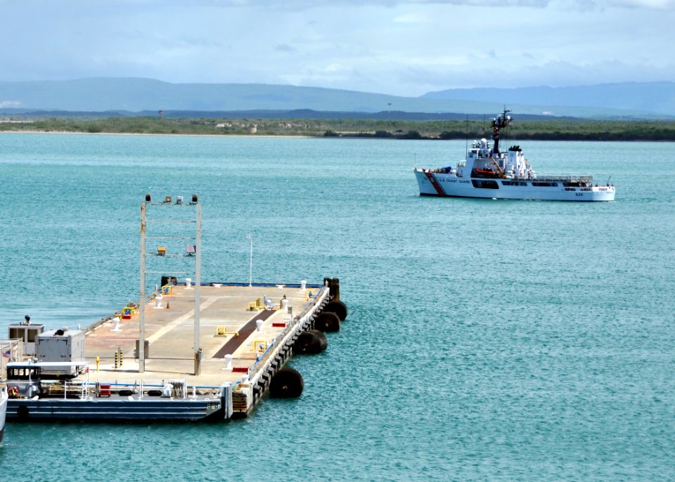 US Navy 100514-N-8241M-017 USCGC Decisive (WMEC 629) gets underway from Naval Station Guantanamo Bay, Cuba