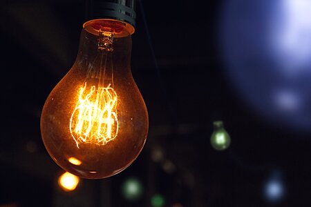 Current bulbs energy photo